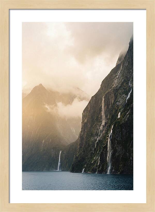 Majestic Norwegian Fjord Cascade
