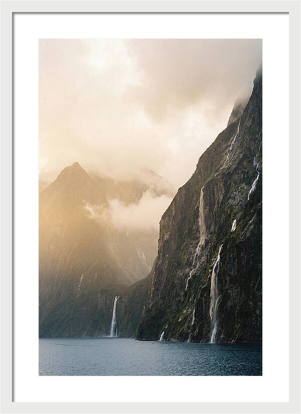 Majestic Norwegian Fjord Cascade