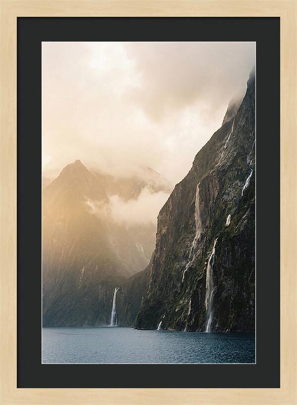 Majestic Norwegian Fjord Cascade