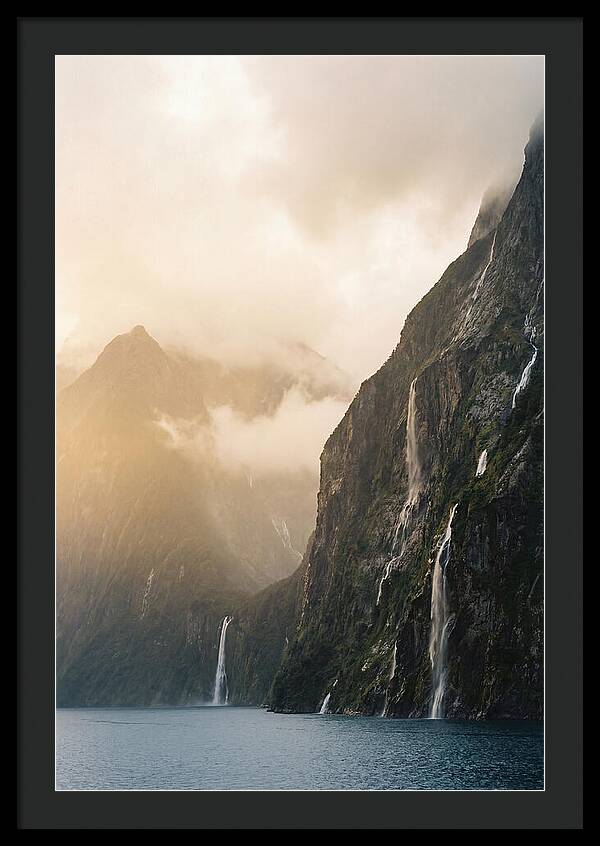 Majestic Norwegian Fjord Cascade