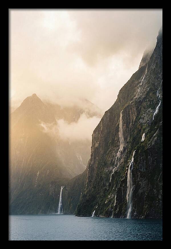 Majestic Norwegian Fjord Cascade