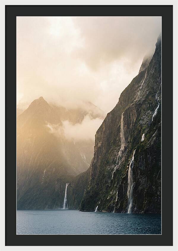 Majestic Norwegian Fjord Cascade