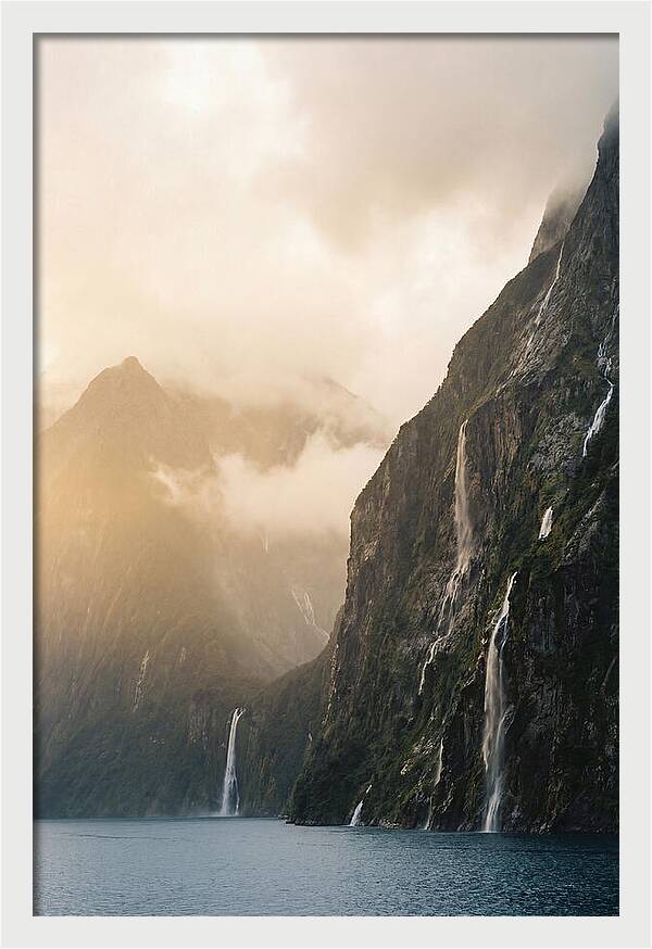 Majestic Norwegian Fjord Cascade