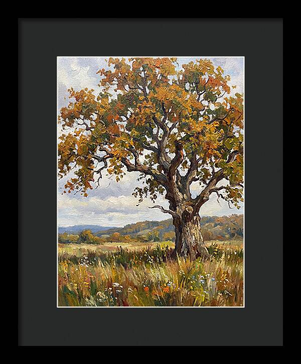 Majestic Oak In Autumn