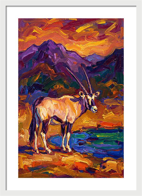 Majestic Oryx In