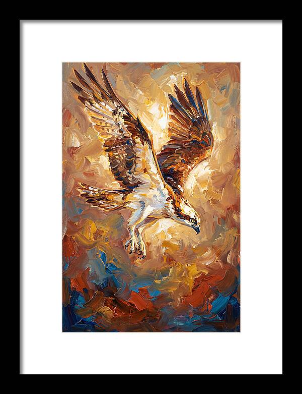 Majestic Osprey Soaring High