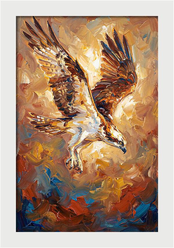 Majestic Osprey Soaring High