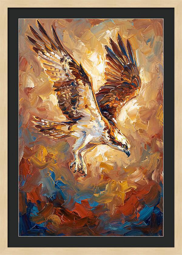 Majestic Osprey Soaring High