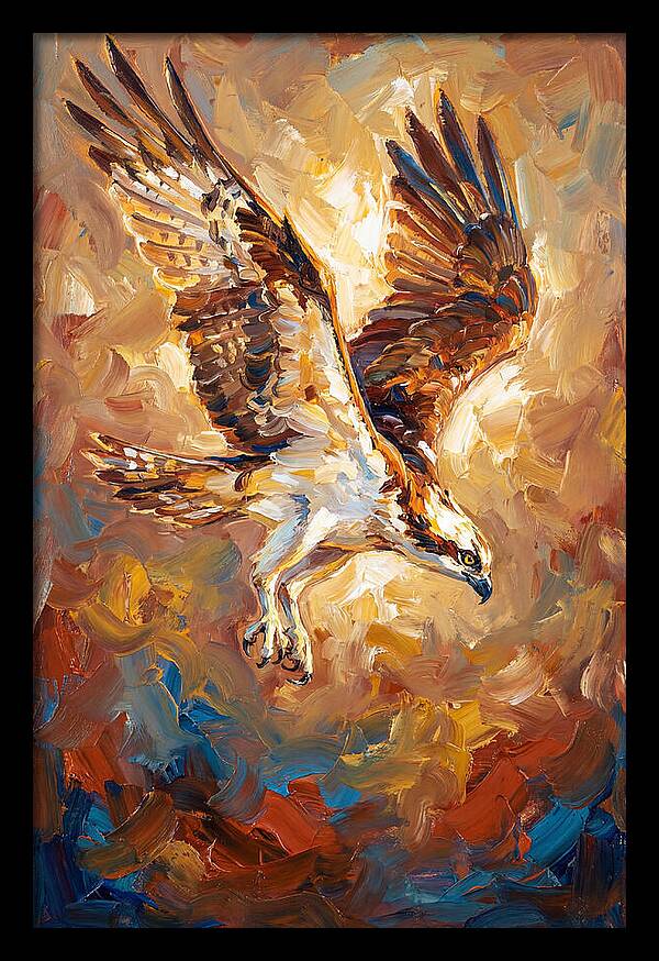 Majestic Osprey Soaring High