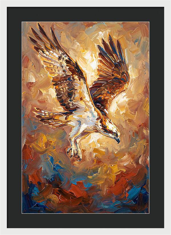 Majestic Osprey Soaring High