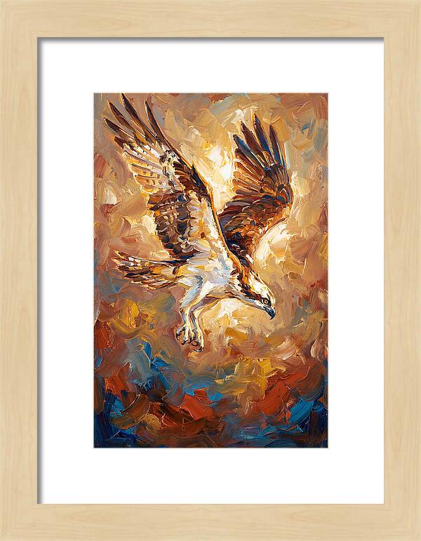 Majestic Osprey Soaring High