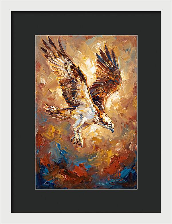 Majestic Osprey Soaring High