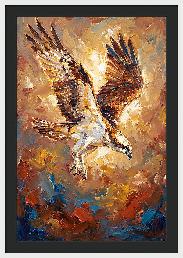 Majestic Osprey Soaring High