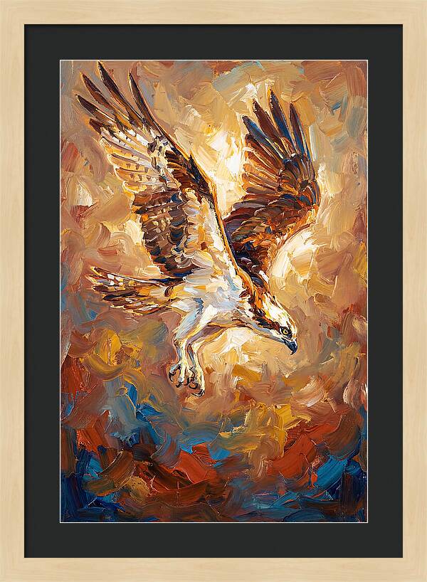 Majestic Osprey Soaring High