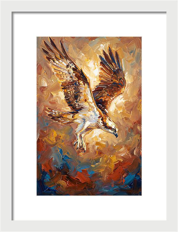 Majestic Osprey Soaring High