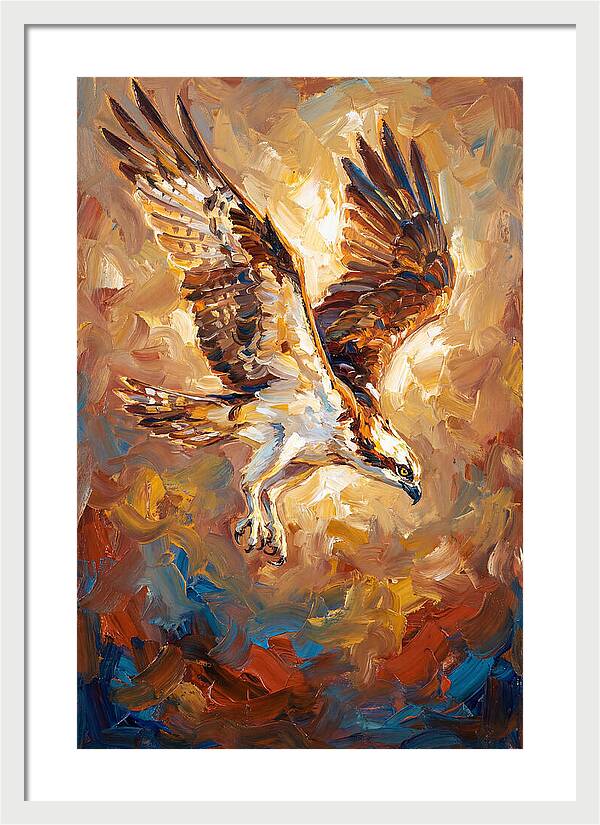 Majestic Osprey Soaring High