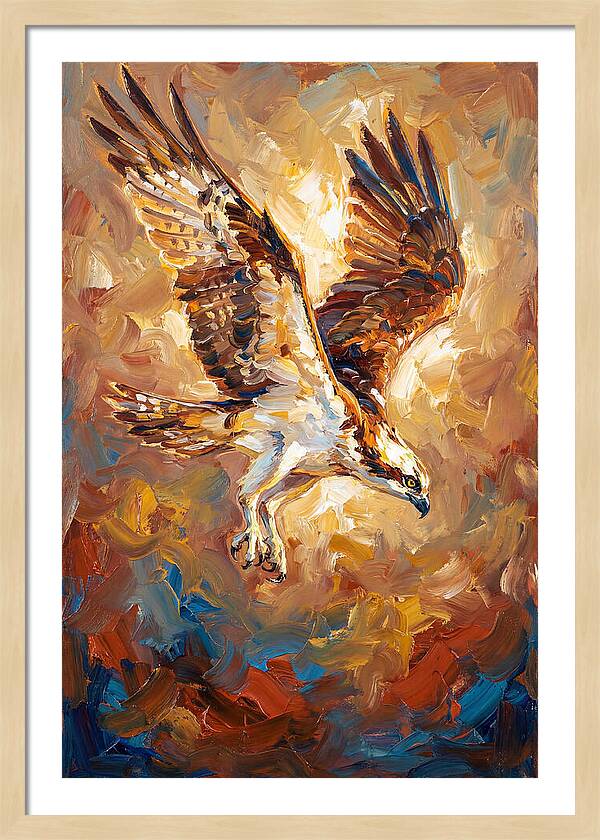 Majestic Osprey Soaring High