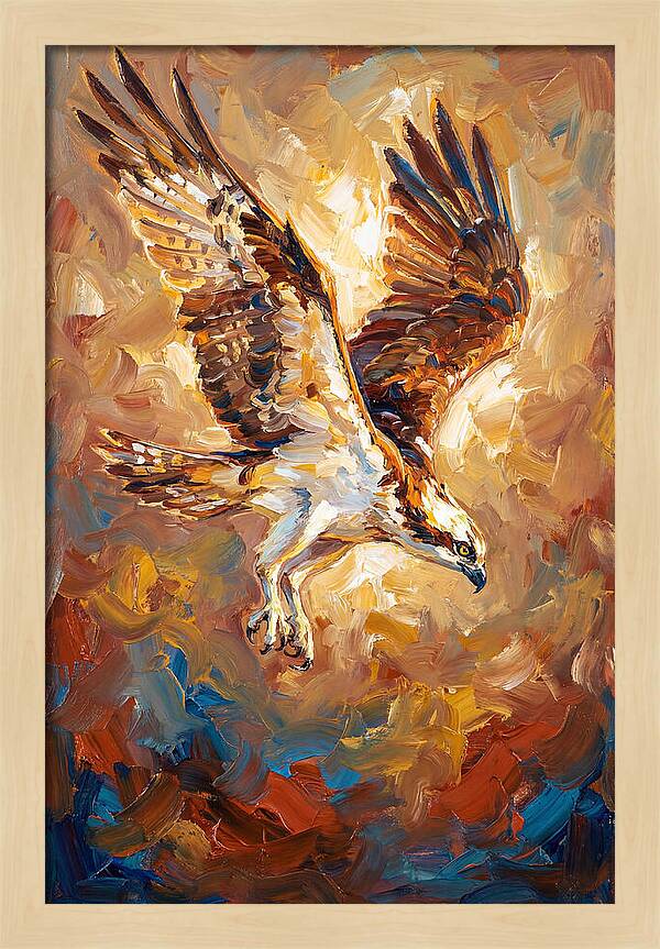 Majestic Osprey Soaring High