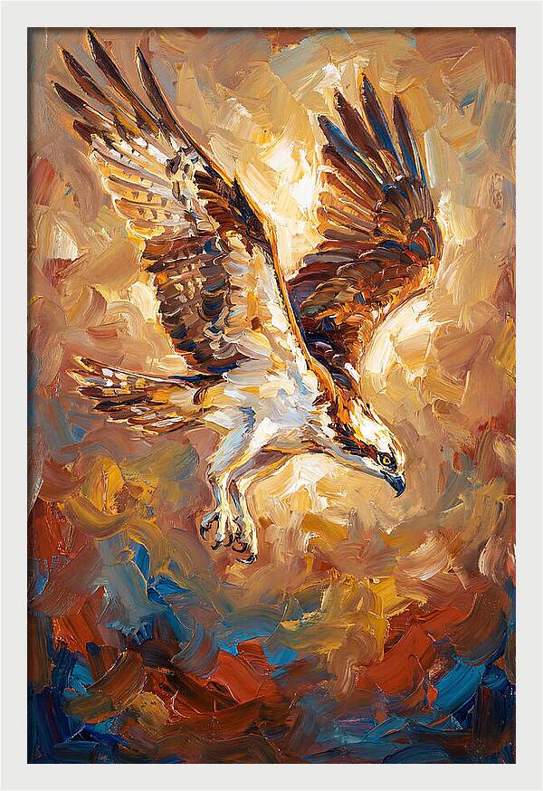 Majestic Osprey Soaring High