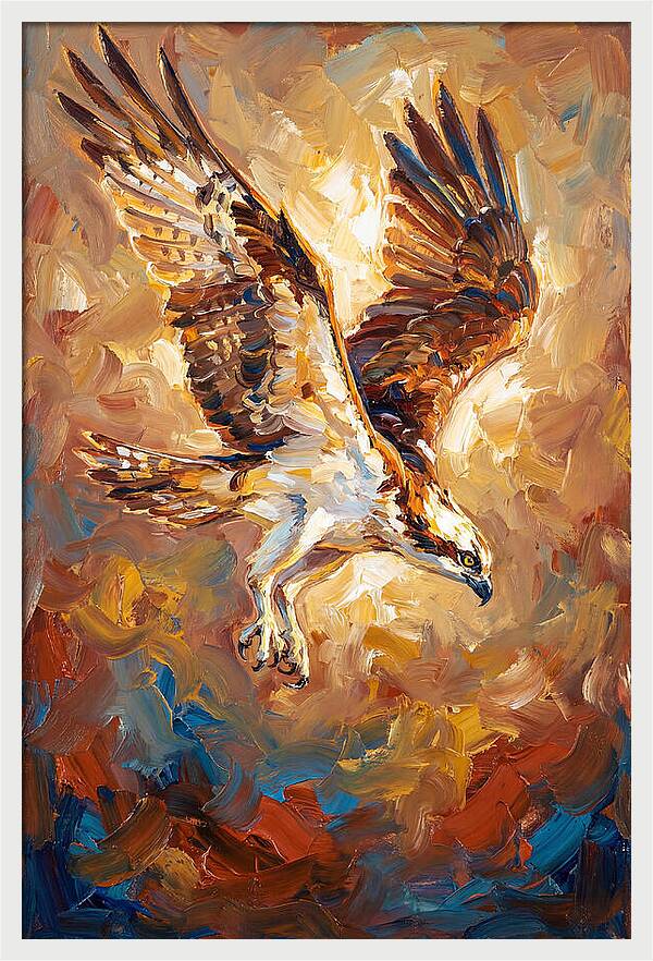 Majestic Osprey Soaring High