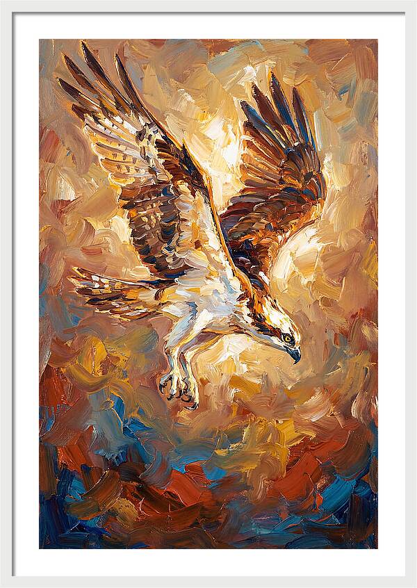 Majestic Osprey Soaring High