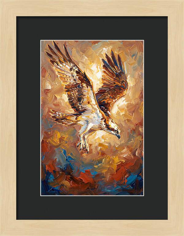 Majestic Osprey Soaring High