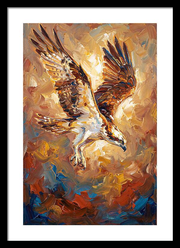 Majestic Osprey Soaring High