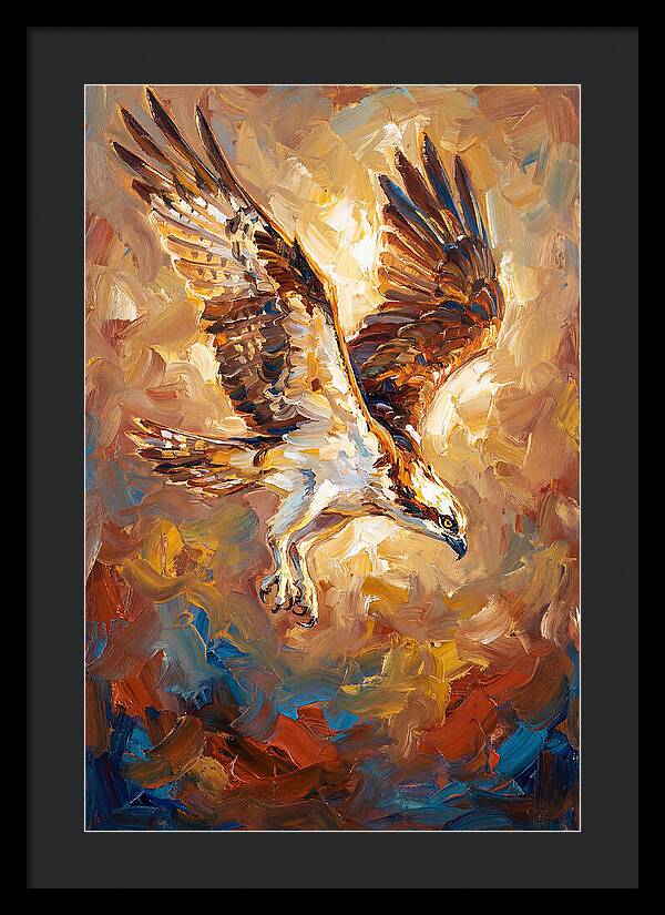 Majestic Osprey Soaring High