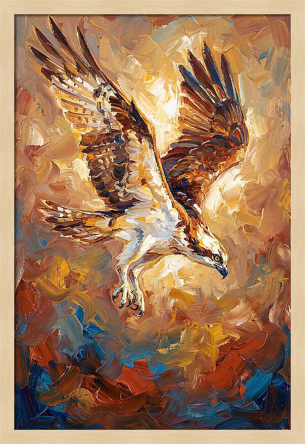 Majestic Osprey Soaring High