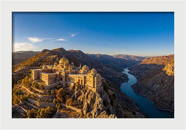 Majestic Palace Overlooking River