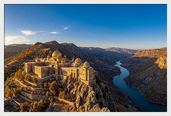 Majestic Palace Overlooking River