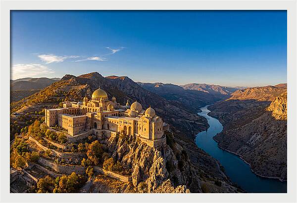 Majestic Palace Overlooking River