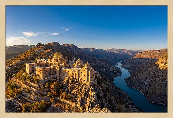 Majestic Palace Overlooking River