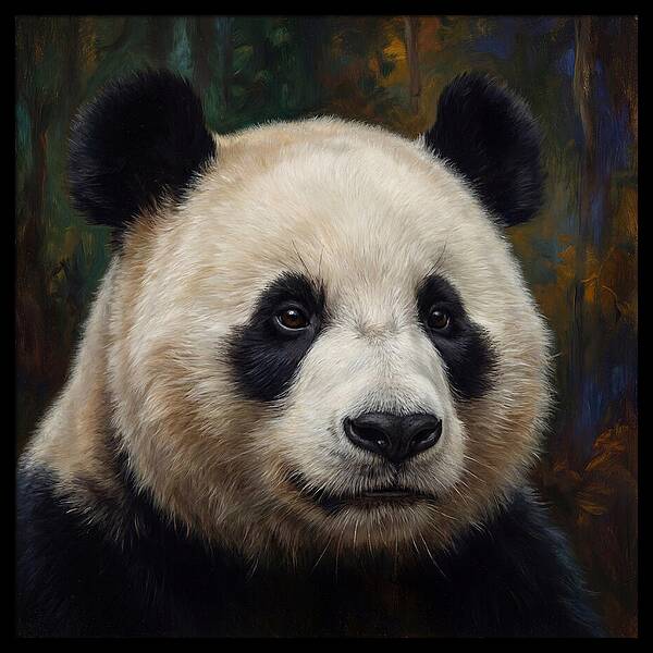 Majestic Panda Closeup