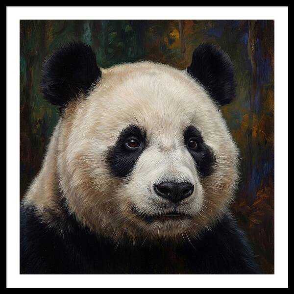 Majestic Panda Closeup