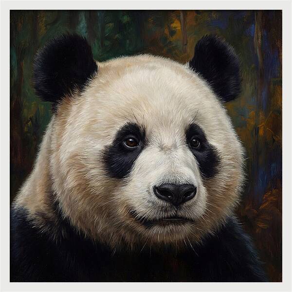 Majestic Panda Closeup
