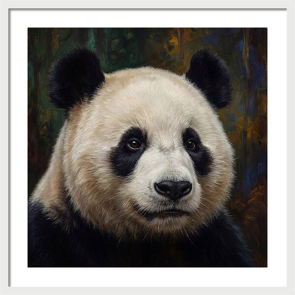 Majestic Panda Closeup