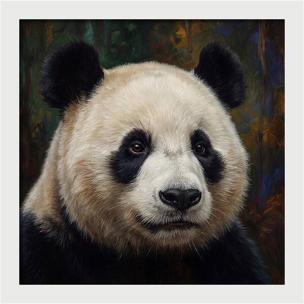 Majestic Panda Closeup