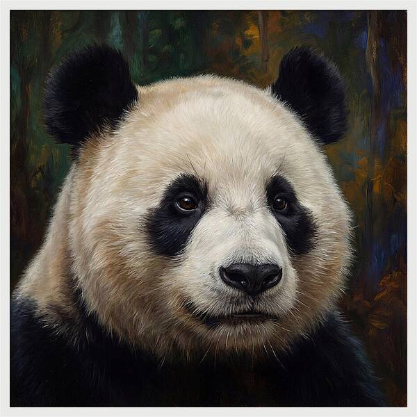 Majestic Panda Closeup