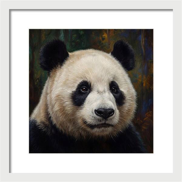Majestic Panda Closeup