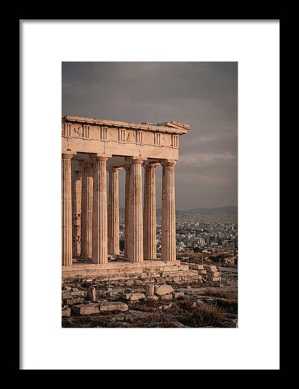 Majestic Parthenon At Sunset