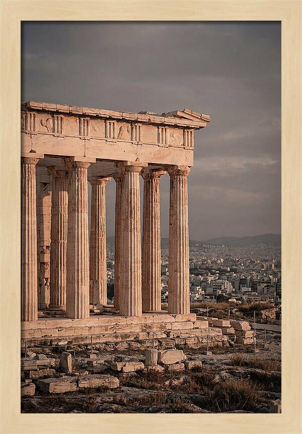 Majestic Parthenon At Sunset