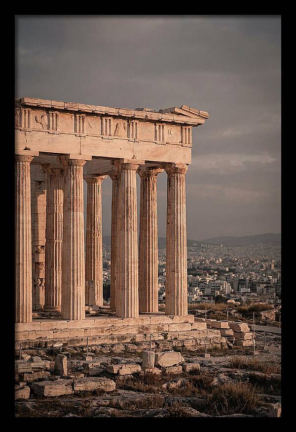 Majestic Parthenon At Sunset
