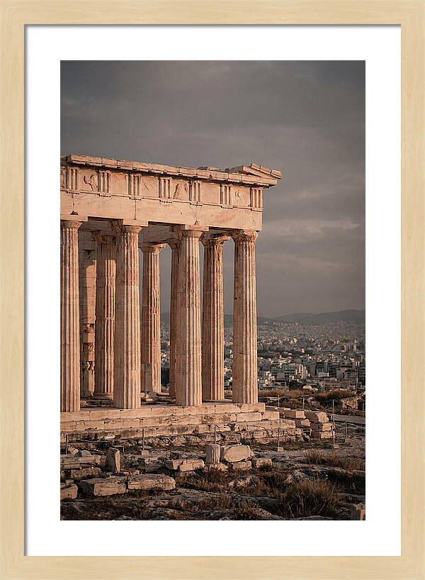 Majestic Parthenon At Sunset