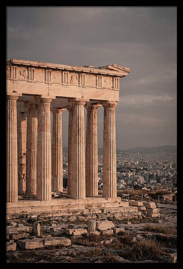 Majestic Parthenon At Sunset