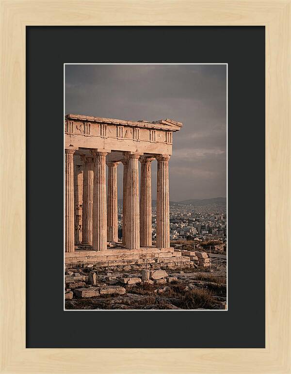 Majestic Parthenon At Sunset
