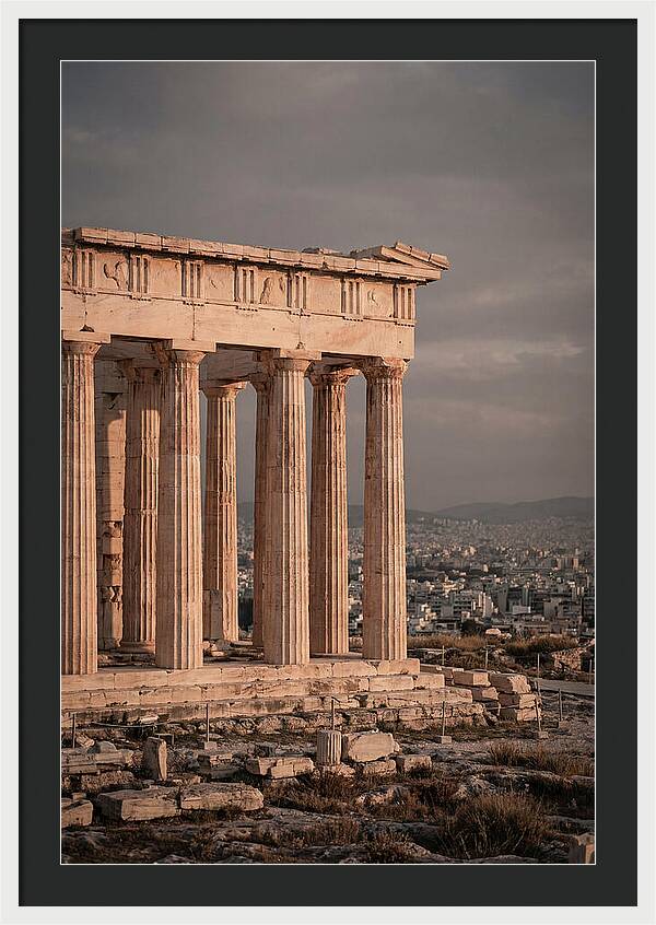 Majestic Parthenon At Sunset