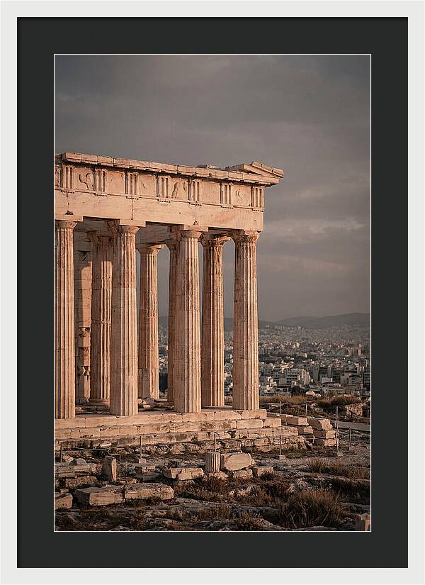 Majestic Parthenon At Sunset