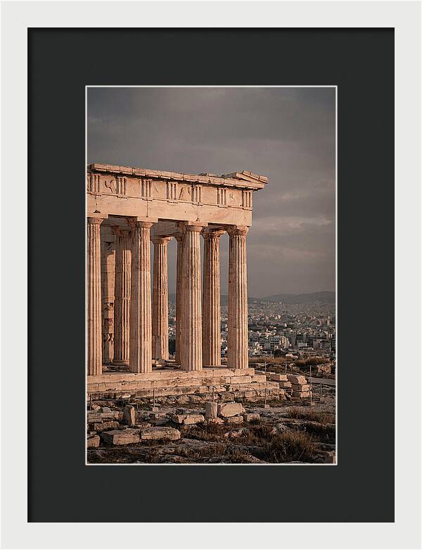 Majestic Parthenon At Sunset