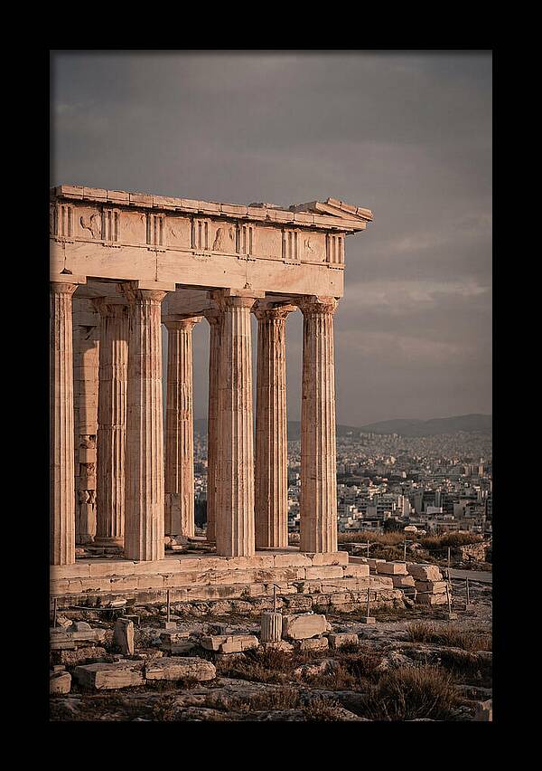 Majestic Parthenon At Sunset